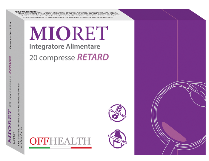 MIORET RETARD INTEGR. 20CPR