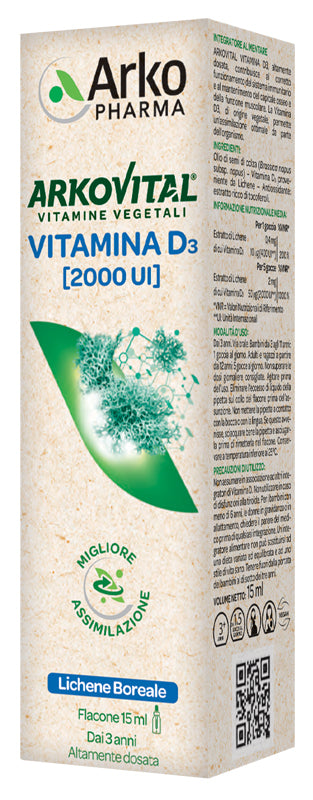 ARKOVITAL VITAMINA D3 15ML