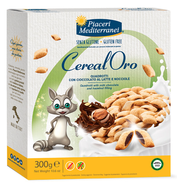PIACERI MED.CEREALORO QUADR.300G