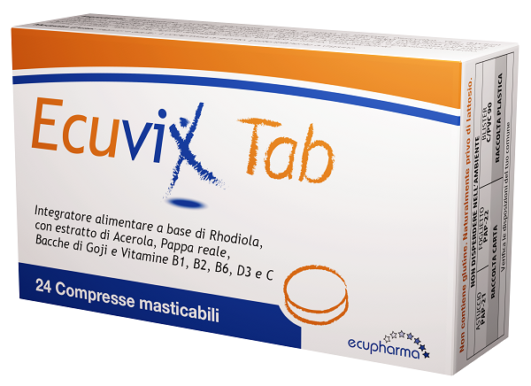 ECUVIX TAB MASTICABILI 24CPR