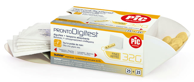 PIC DIGITEST LANCETTE 32G X25