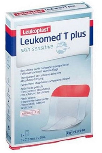LEUKOMED T PLUS SS 5 MED.5X7.2CM
