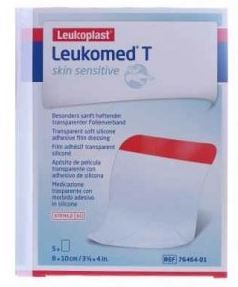 LEUKOMED T PLUS SS 5 MED. 8X10CM