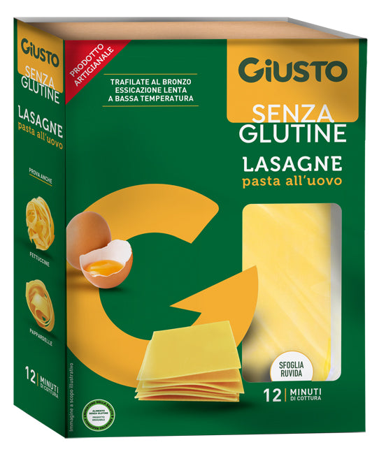 GIUSTO SFOGLIA LASAGNE S/GL200G