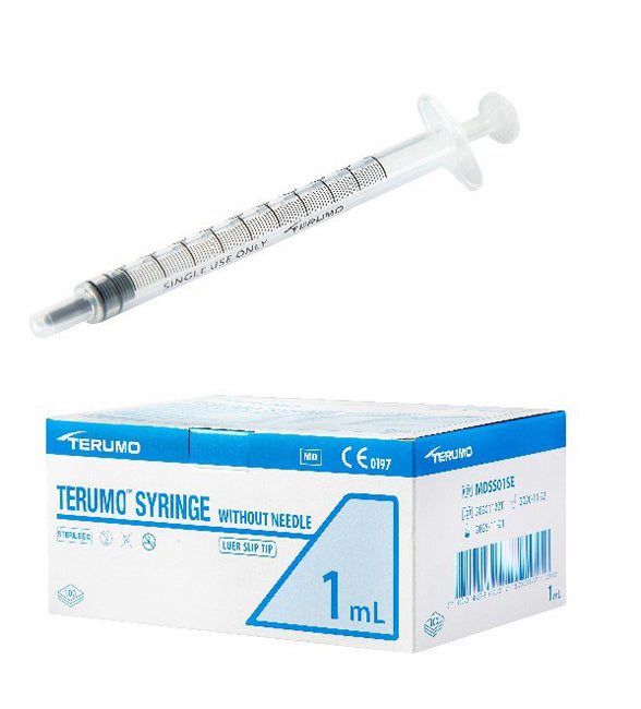 TERUMO SIR 1ML S/AGO 100PZ