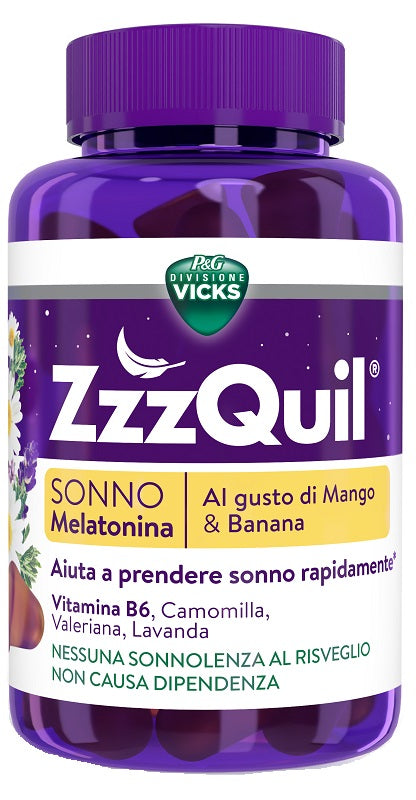 ZZZQUIL SONNO MANGO&BAN 60PAST