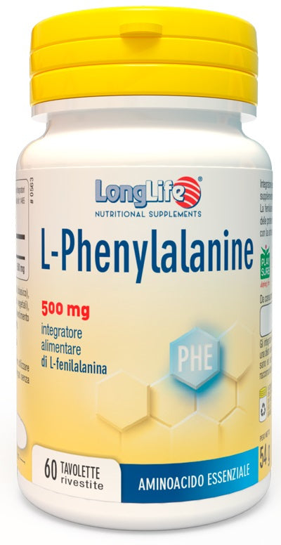 LONGLIFE L-PHENYLAL. 60TAV.500MG
