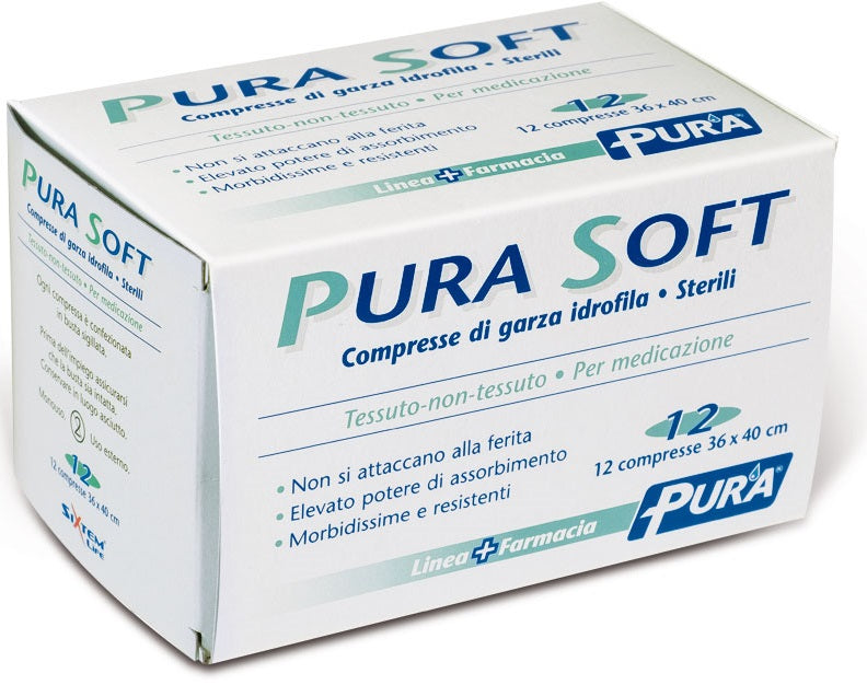 PURA SOFT GARZA TNT 36X40CM 12PZ