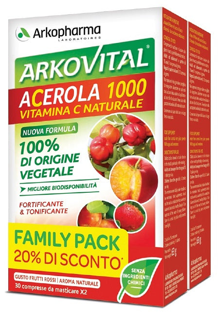 ARKOVITAL ACEROLA 1000 FAM.60CPR