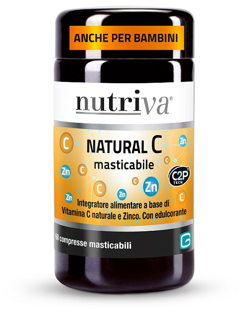 NUTRIVA NATURAL C MASTICAB.60CPR