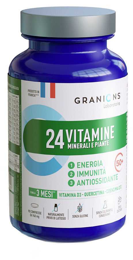 GRANIONS 24 VIT.MIN.PIANTE 90CPR