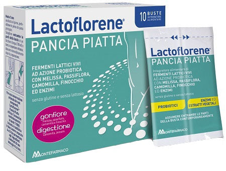 LACTOFLORENE PANCIA PIATTA 10BS