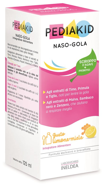 PEDIAKID NASO GOLA SCIROPPO125ML