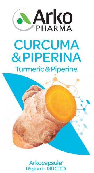 ARKOCAPSULE CURCUMA+PIPER.130CPS