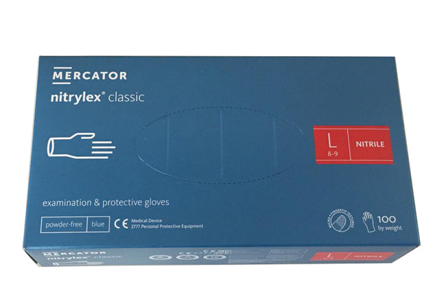 NITRYLEX CLAS.GUANTI NITR L X100