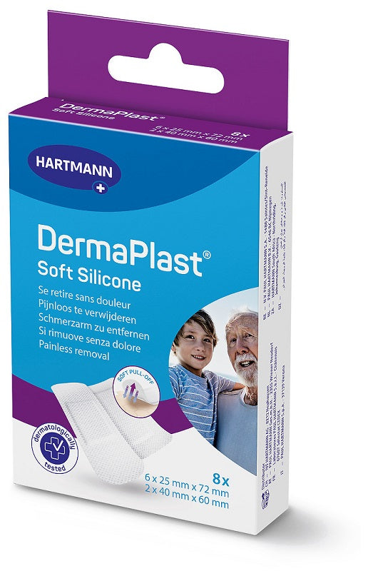 DERMAPLAST CER.SOFT SILIC.2F.8PZ