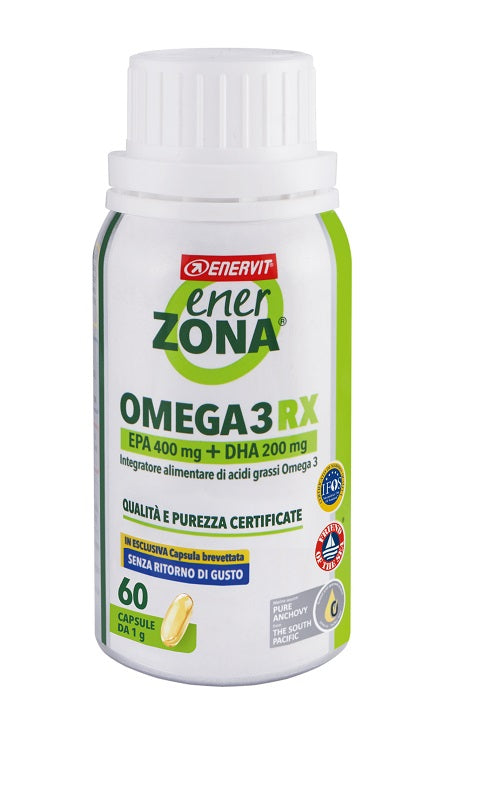 ENERZONA OMEGA 3 RX 60CPS