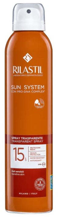 RILASTIL SUN SPRAY TRA.F15 200ML