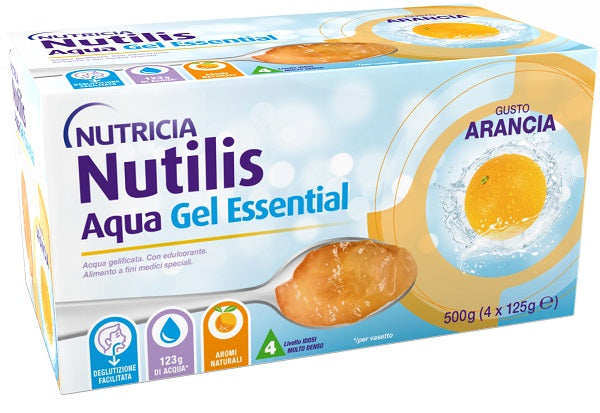 NUTILIS AQUA GEL ARANCIA 4X125G