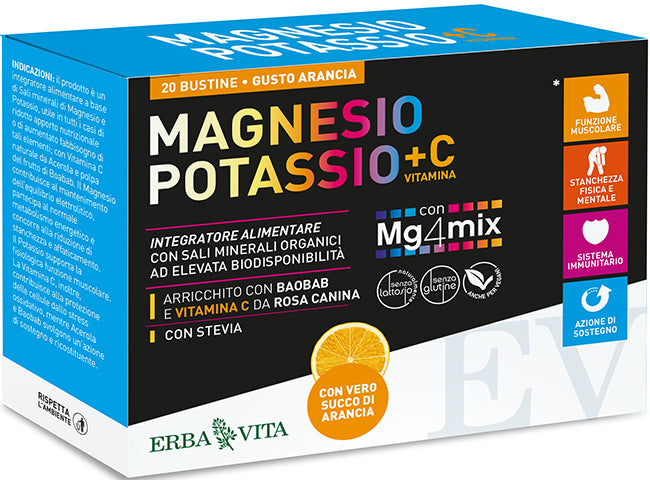 MAGNESIO&POTASSIO+VIT C ARA 20BS