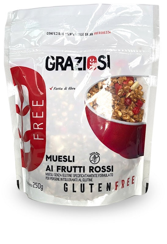 MUESLI AI FRUTTI ROSSI S/GL250G