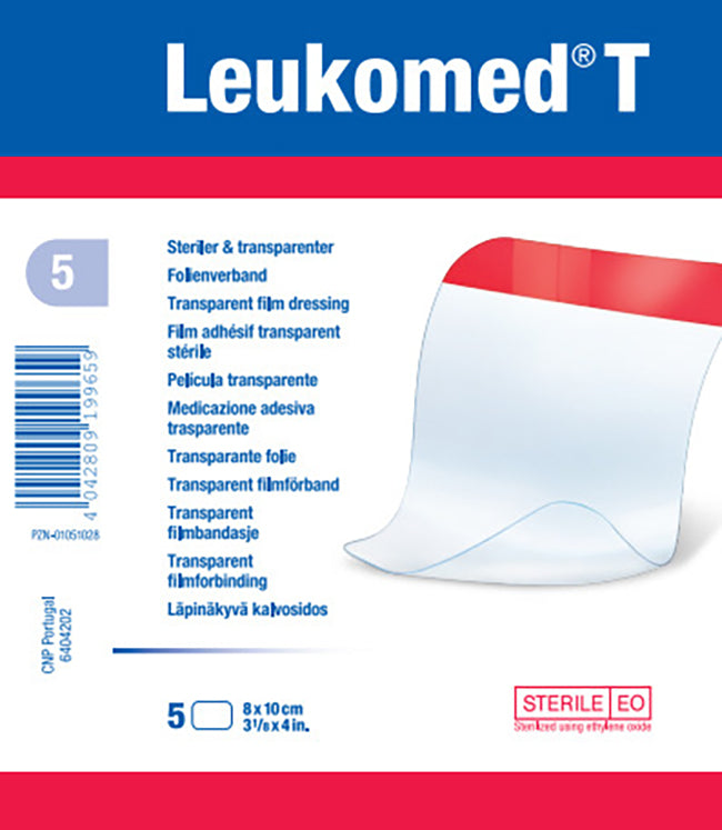 LEUKOMED T 5 MED. 8X10 CM