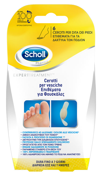 SCHOLL CER.VESCICHE DITA PIEDIX6