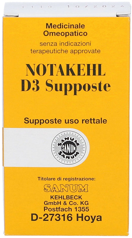 SANUM NOTAKEHL D3 10SUPP 2G