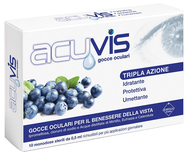 ACUVIS GOCCE OCULARI 10FL.0,5ML