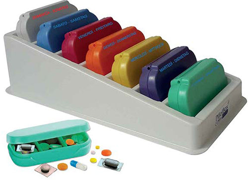 PILLOLBOX CONT.FARM.7GG MINI COL