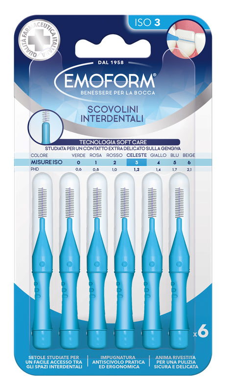 EMOFORM SCOVOLINO ISO 3 CELES.X6