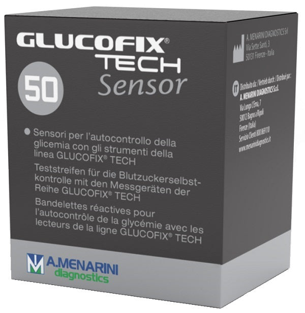 GLUCOFIX TECH SENSOR 50STR