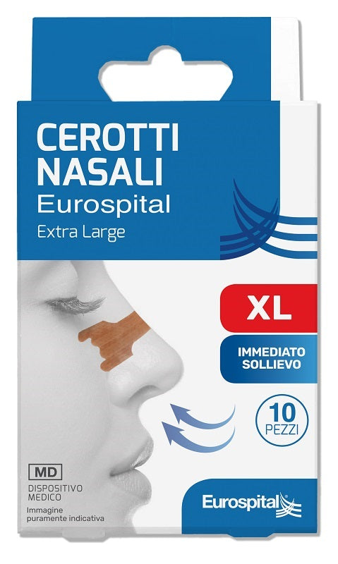 CEROTTI NASALI XL 6,7X2CM 10PZ