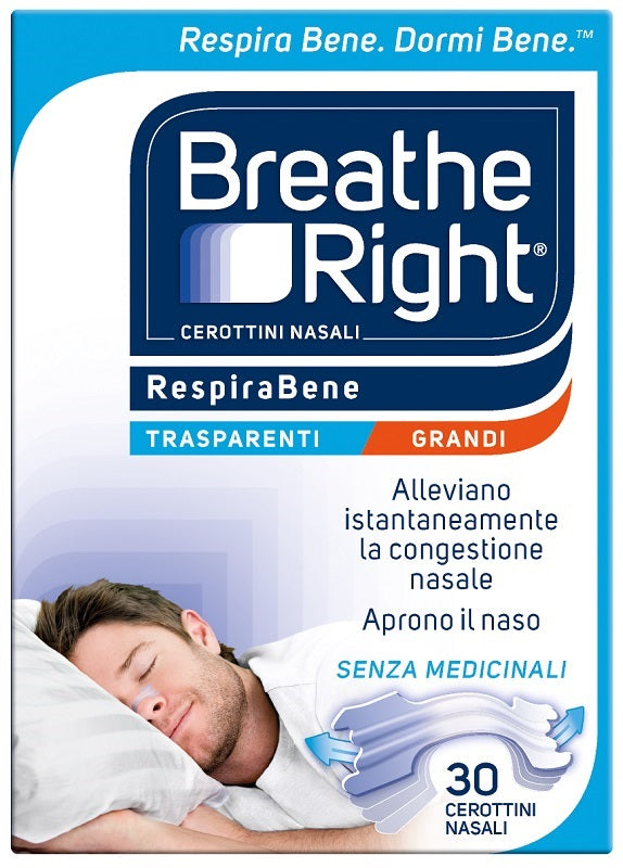 BREATH RIGHT TRASPARENTI GDE30PZ