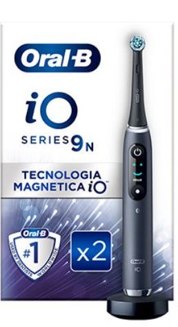 ORALB IO 9S BLACK SPAZZ+2REFILL