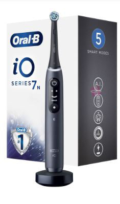 ORALB IO 7S BLACK SPAZZ+2REFILL