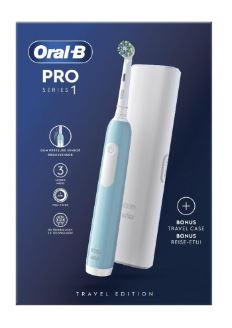 ORALB PRO 1 CROSS.BLU SPAZZ+1REF