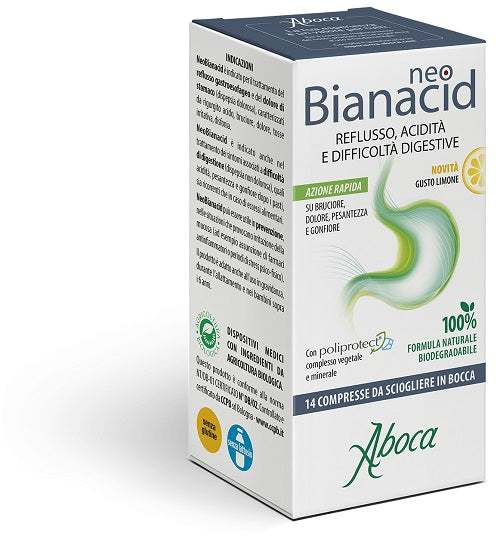 NEOBIANACID LIMONE 14CPR MASTIC.