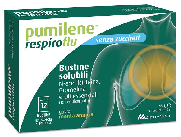 PUMILENE RESPIRO FLU S/Z 12BS