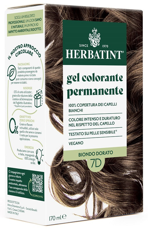HERBATINT 7D BIONDO DORATO 170ML
