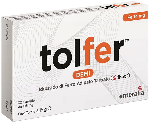 TOLFER DEMI 14MG 30CPS