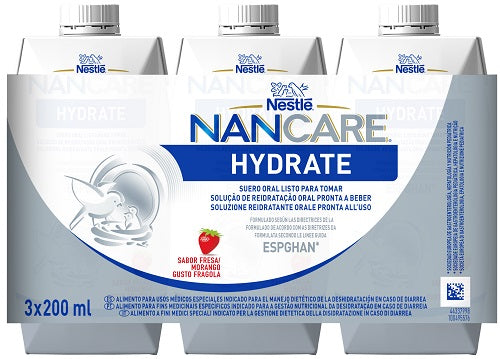 NANCARE HYDRATE LIQUIDO 3X200ML