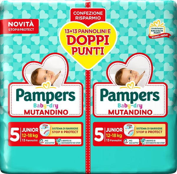 PAMPERS BD MUT.JUNIOR 12-18KGX26