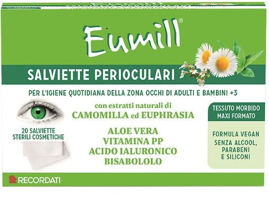 EUMILL SALVIETTE PERIOCULARI20PZ