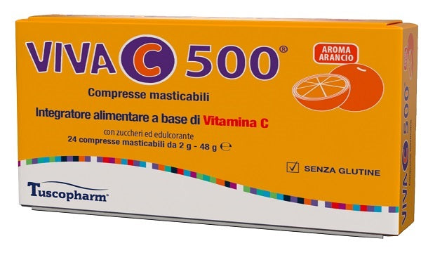 VIVA C 500 INT.24CPR MASTICABILI