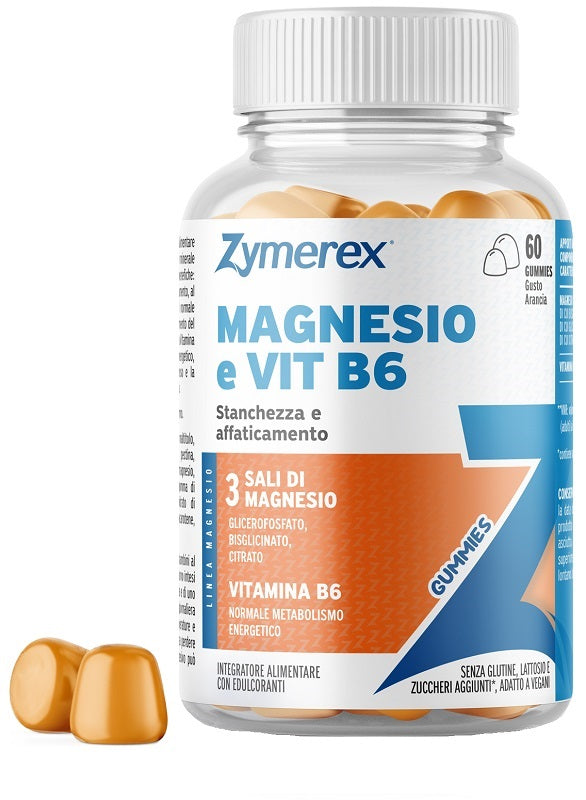 ZYMEREX MAGNESIO VIT.B6 60GUMM