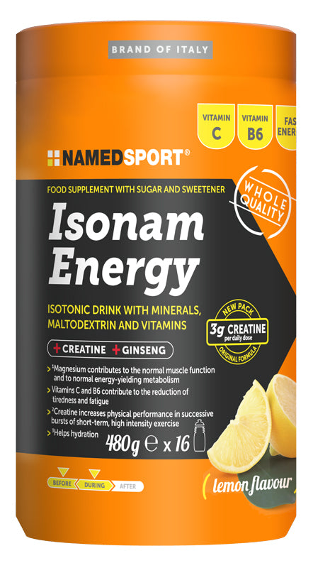 ISONAM ENERGY LEMON 480G