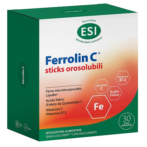 ESI FERROLIN C 30STICK OROSOLUBI