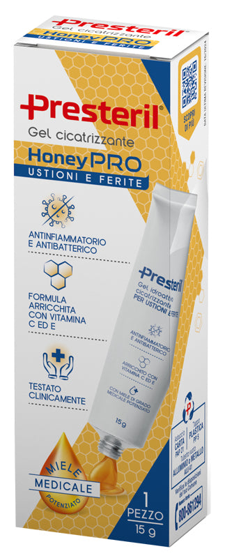 PRESTERIL HONEYPRO GEL CICATR15G