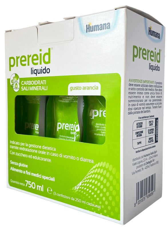 PREREID LIQUIDO HUMANA 3PZ 250ML